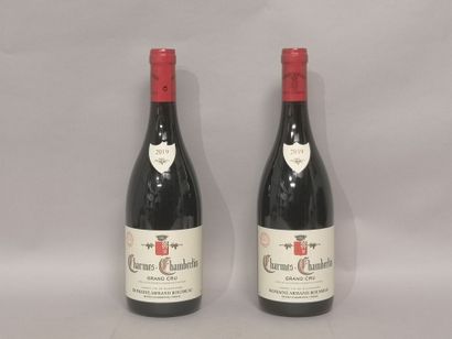 2 bouteilles CHARMES CHAMBERTIN Grand cru...