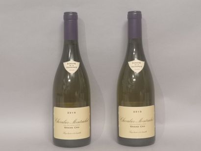 2 bouteilles CHEVALIER MONTRACHET Grand cru...