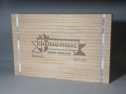 6 bottles Château FIGEAC -1er Gcc Saint Émilion...