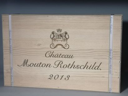 6 bottles Château MOUTON ROTHSCHILD - 1er...