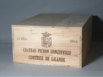 12 bouteilles Château PICHON LONGUEVILLE...