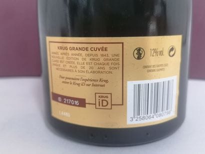 2 bottles CHAMPAGNE KRUG 166e EDITION In...
