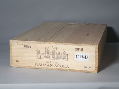 6 bottles Château RAUZAN SEGLA - 2é Gcc Margaux...