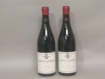 2 bouteilles CHAPELLE CHAMBERTIN Grand cru...