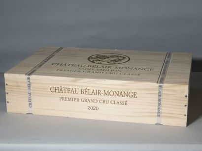 6 bottles Château BELAIR MONANGE - Saint...
