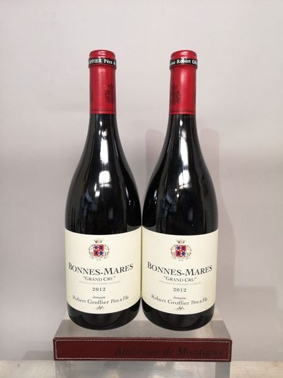 2 bouteilles BONNES MARES Grand cru - Robert...