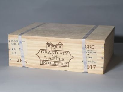 3 bottles Château LAFITE ROTHSCHILD - 1er...