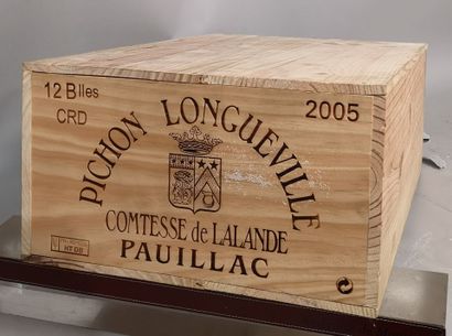 12 bouteilles Château PICHON LONGUEVILLE...