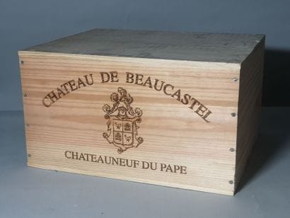6 bottles CHÂTEAUNEUF du PAPE - Château de...
