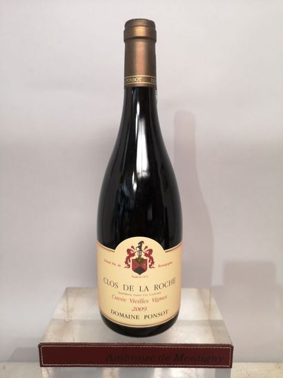 1 bottle CLOS de La ROCHE Grand cru VIEILLES...