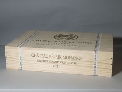 6 bottles Château BELAIR MONANGE - Saint...