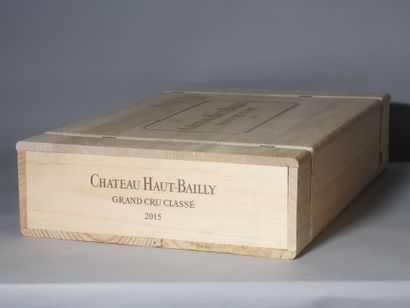 6 bottles Château HAUT BAILLY- Pessac Léognan...
