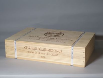 6 bottles Château BELAIR MONANGE - Saint...