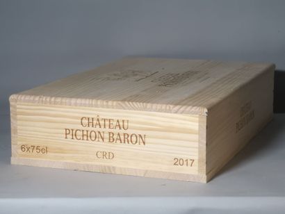 6 bouteilles Château PICHON LONGUEVILLE au...