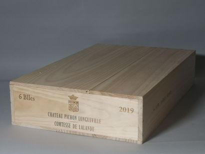 6 bouteilles Château PICHON LONGUEVILLE COMTESSE...