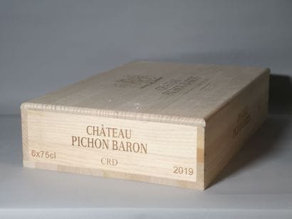 6 bouteilles Château PICHON LONGUEVILLE au...