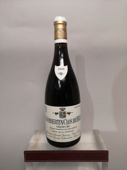 1 bottle CHAMBERTIN CLOS de BEZE Grand cru...