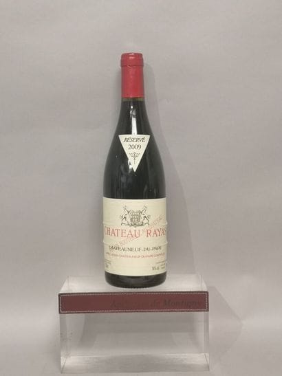 1 bottle CHÂTEAUNEUF du PAPE - Château RAYAS...