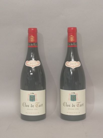 2 bottles CLOS de TART Grand cru Monopole...