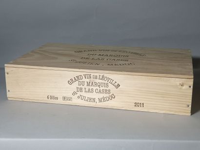 6 bottles Château LEOVILLE Las CASES - 2é...