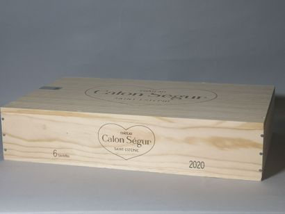 6 bottles Château CALON SEGUR - 3rd Gcc -...