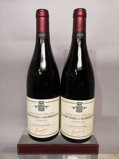 2 bouteilles LATRICIERES CHAMBERTIN Grand...