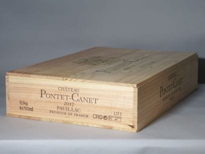 6 bottles Château PONTET CANET - 5é Gcc Pauillac...