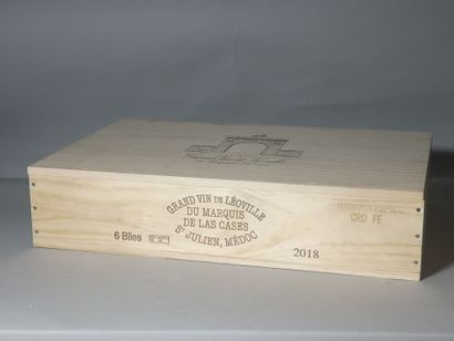 6 bouteilles Château LEOVILLE Las CASES -...