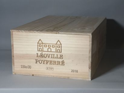 12 bouteilles Château LEOVILLE POYFERRE -...