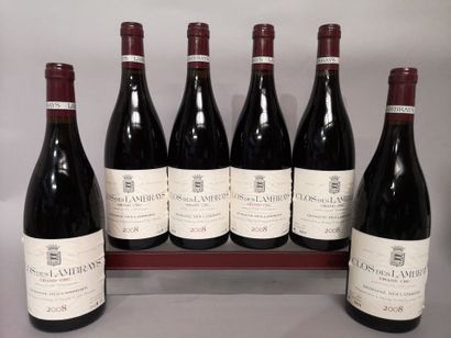 6 bottles CLOS des LAMBRAYS Grand cru - Domaine...