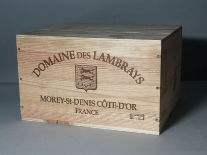 6 bottles CLOS des LAMBRAYS Grand cru - Domaine...