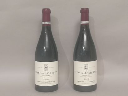2 bottles CLOS des LAMBRAYS Grand cru - Domaine...