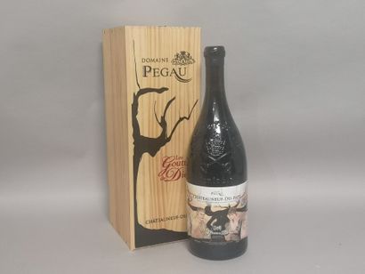 1 magnum CHÂTEAUNEUF du PAPE Cuvée Gouttes...