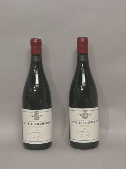 2 bouteilles CHAPELLE CHAMBERTIN Grand cru...