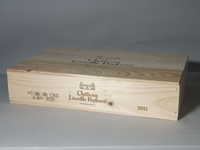 6 bouteilles Château LEOVILLE POYFERRE -...