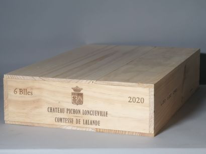 6 bouteilles Château PICHON LONGUEVILLE COMTESSE...