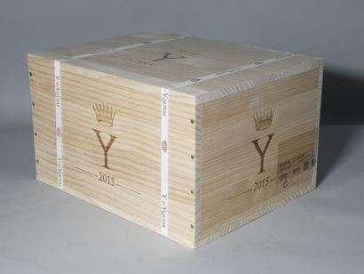 6 bottles Y d'YQUEM - Bordeaux Blanc 2015...