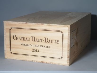 12 bottles Château HAUT BAILLY- Pessac Léognan...