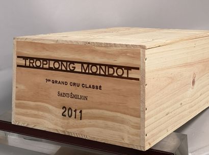 12 bottles Château TROPLONG MONDOT - 1er...