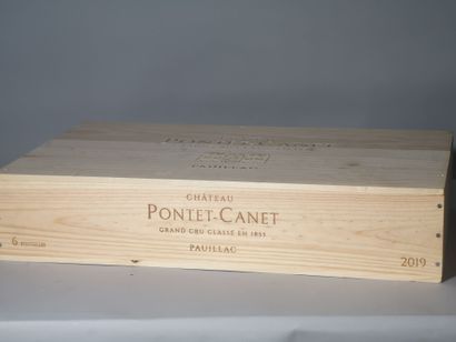 6 bottles Château PONTET CANET - 5é Gcc Pauillac...