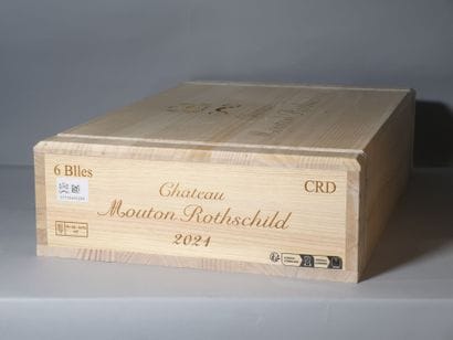 6 bottles Château MOUTON ROTHSCHILD - 1er...