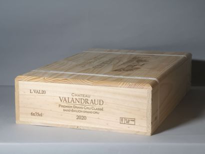 6 bottles Château VALANDRAUD - 1er Gcc Saint...