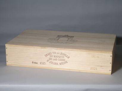 6 bouteilles Château LEOVILLE Las CASES -...