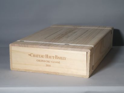 6 bottles Château HAUT BAILLY- Pessac Léognan...