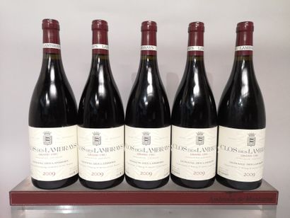 5 bottles CLOS des LAMBRAYS Grand cru - Domaine...
