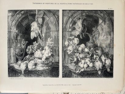 [PLANCHES D'ART DECORATIF].
LOT de quatre...