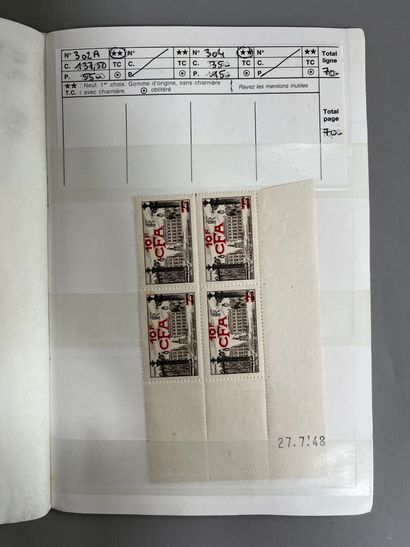 [Philately]. [Reunion]. [Cameroon]. CARNET...