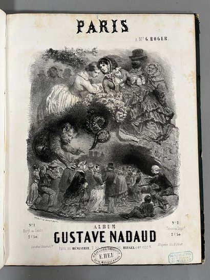 [Musique]. [Partitions]. [Chanson].
Gustave...