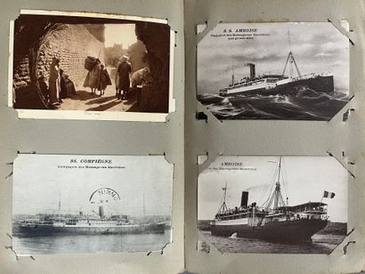 [Indochina]. [World]. ALBUM of postcards...