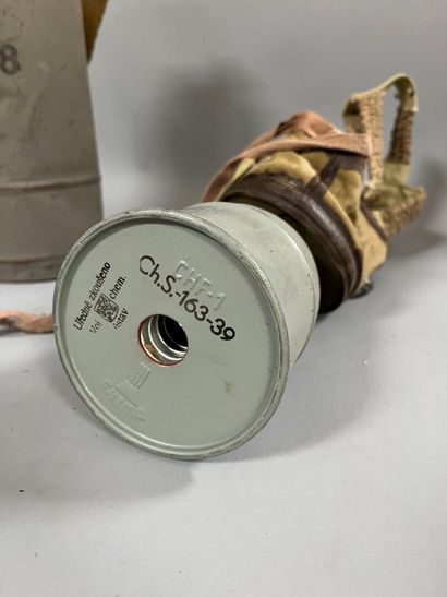 [Military equipment]. [WWII]. HELMET and...